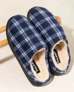 chaussons écossais faits main