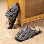 chaussons écossais pour homme