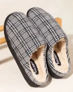 chaussons écossais style classique