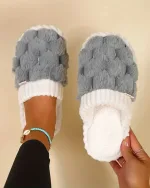 chaussons élégants femme