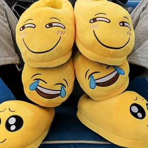 chaussons emojis