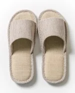 chaussons en coton colorés