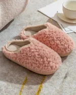 chaussons en coton doux pour l'hiver