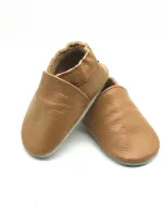 chaussons en cuir pour petits