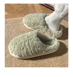 chaussons en fausse fourrure douceur hivernale