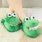chaussons en forme de crocodile