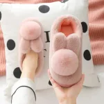 chaussons en forme de lapin