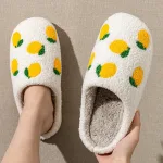 chaussons en fruits pour femme