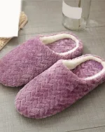 chaussons en laine pour femme hiver