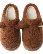 chaussons en mouton doux pour femmes