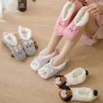 chaussons en peluche animaux
