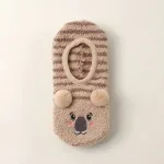 chaussons en peluche hiver