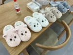 chaussons en peluche Miaouh