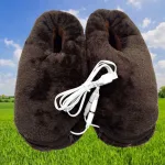 chaussons en peluche pour l'hiver