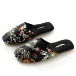 chaussons en soie faits main