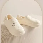 chaussons en tissu imperméable pour femme