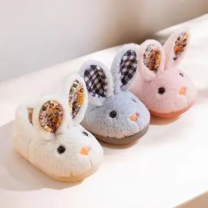 chaussons enfant lapin fantaisie