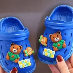 chaussons enfant style crocs