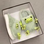 chaussons enfants style grenouille