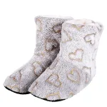 chaussons femme à petit coeur
