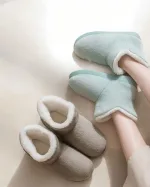 chaussons femme botte nuageuse