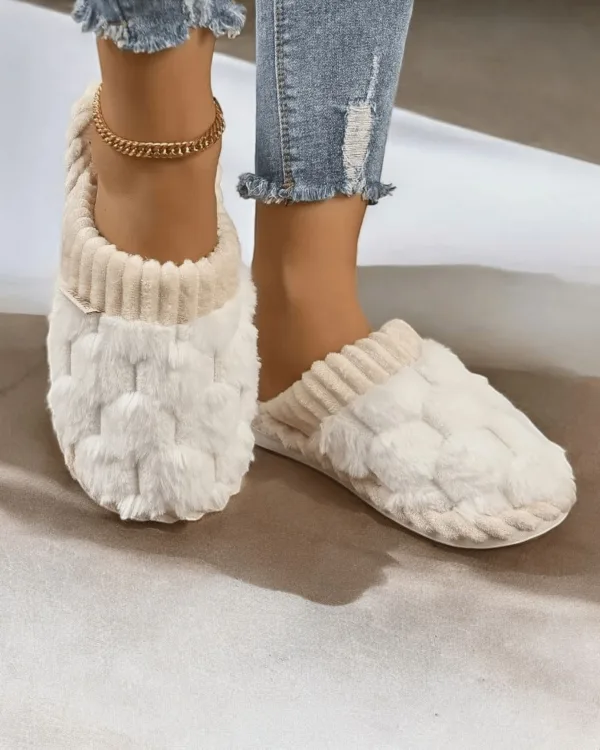 chaussons femme confort