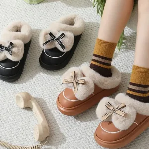 chaussons femme confort hivernal douillet