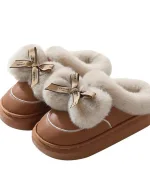 chaussons femme doux et chauds