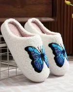 chaussons femme papillon