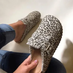 chaussons femme sabot sauvage