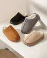 chaussons finition luxe