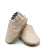 chaussons flexibles en cuir pour enfant