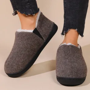 chaussons fourrés pour homme