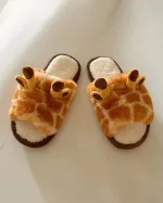chaussons girafe