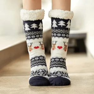 chaussons grande chaussette hiver