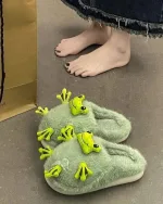 chaussons grenouille fun