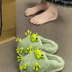 chaussons grenouille fun
