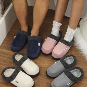 chaussons hiver doublés