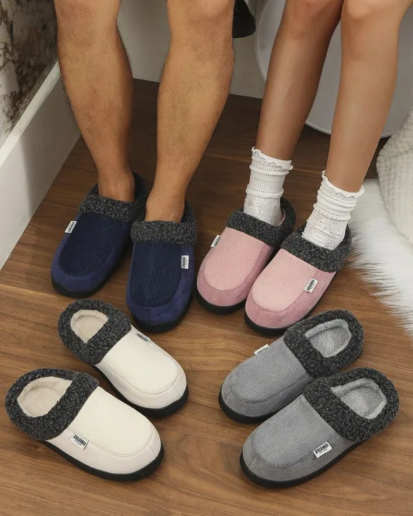 chaussons hiver doublés