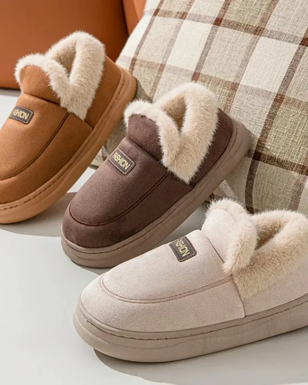 chaussons hiver douillets