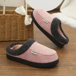 chaussons hiver en peluche
