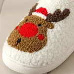 chaussons hiver renne