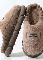 chaussons homme à motifs Happy Everyday