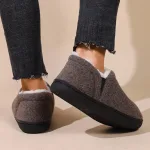 chaussons homme en laine