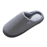 chaussons homme en laine classique