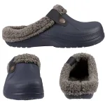 chaussons homme en peluche