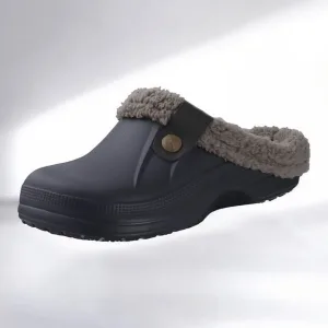chaussons homme sabot fourrés