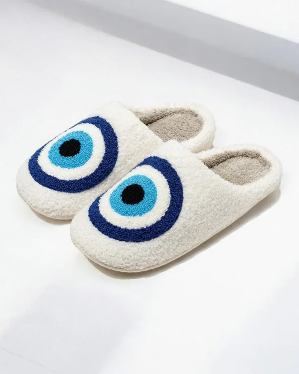 chaussons œil confortables