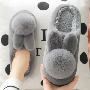 chaussons lapin mignon