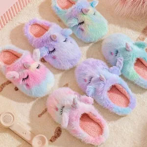 chaussons licorne magique